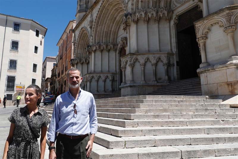 Reyes Felipe y Letizia en Cuenca