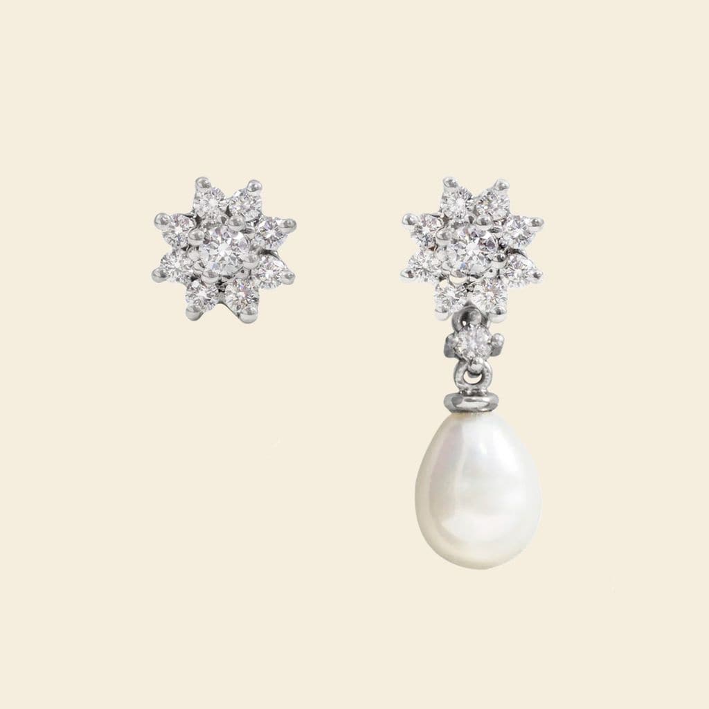 Pendientes de novia Blanca Jewels