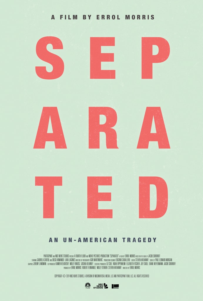 'Separated' está dirigida por Errol Morris, quien ganó un Oscar en 2003 por el documental 'The fog of war'