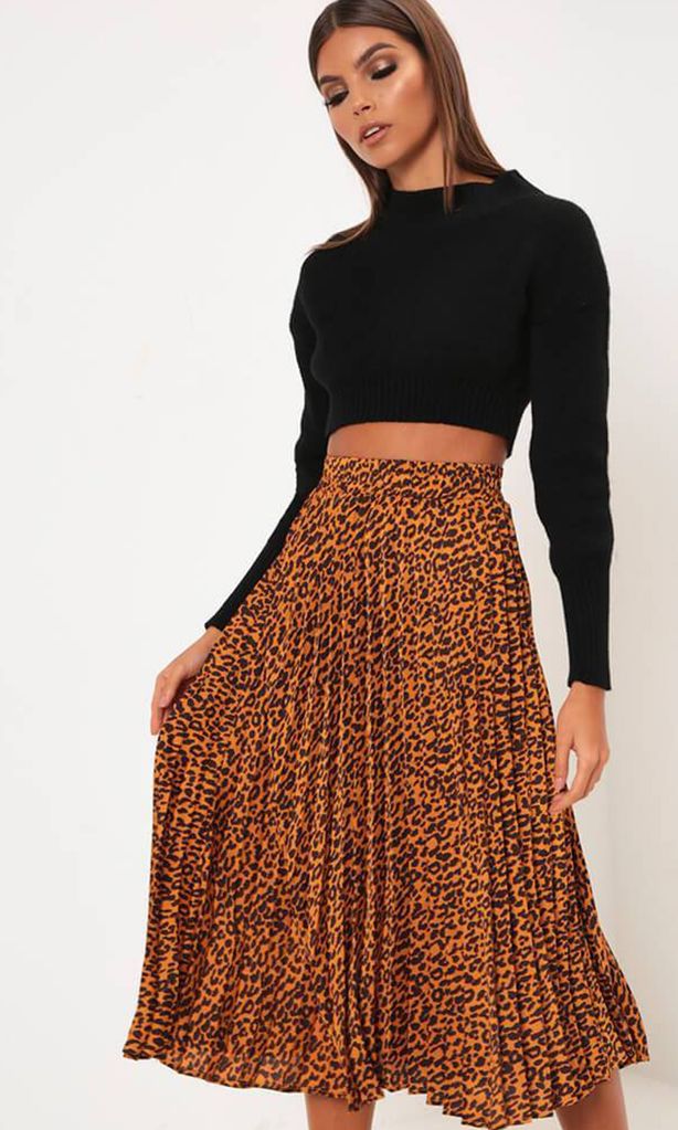leopard print skirt from i saw it first