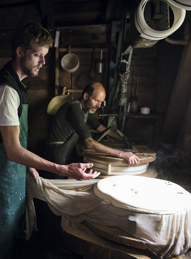 Interior de La Maison du Gruyère, Suiza