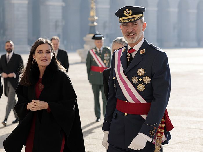 Reyes de España en la Pascua Militar 2023 