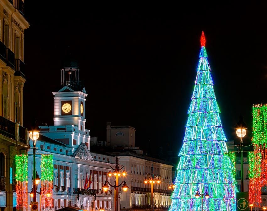 madrid navidad 2020 puerta del sol