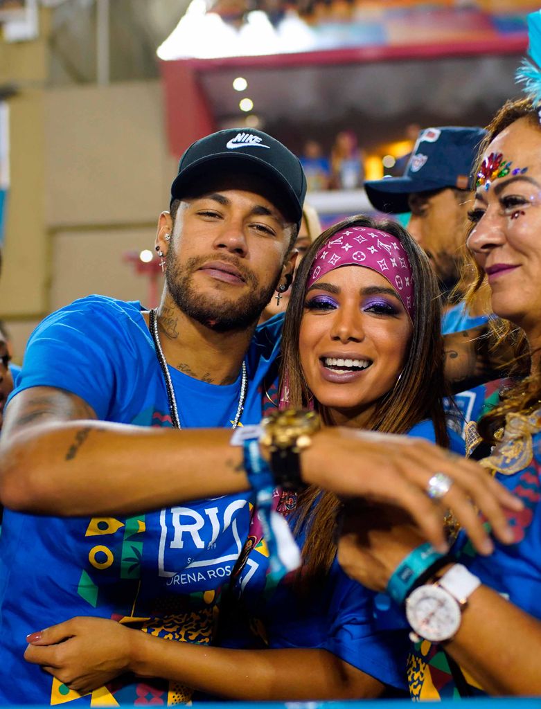 Anitta y Neymar Jr.