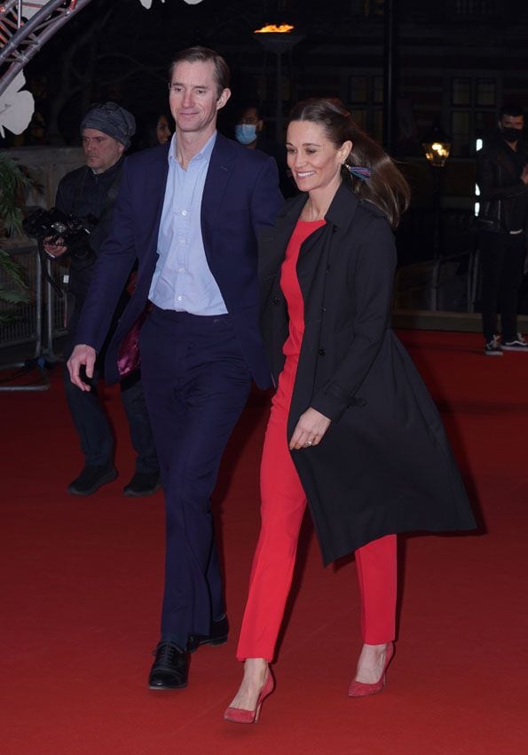 Pippa Middleton repite un conjunto rojo 