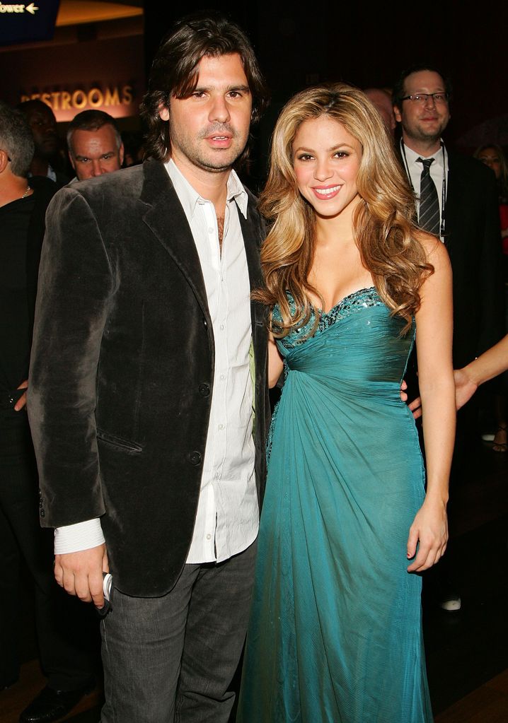 Shakira junto a su exnovio, Antonio de la Rúa