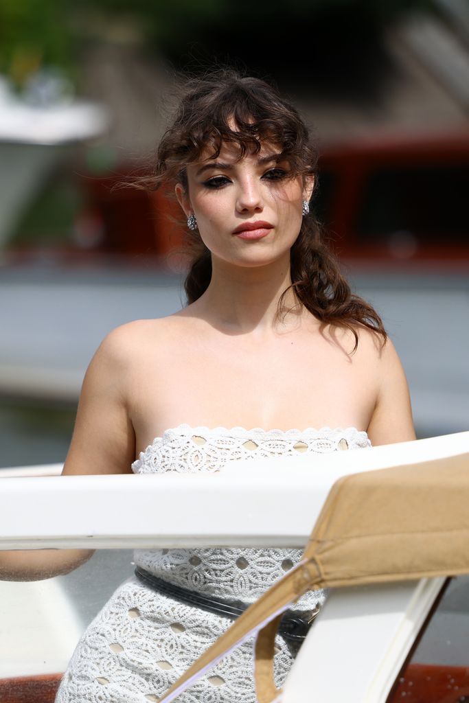 Gabriela Andrada en el Festival de Venecia 