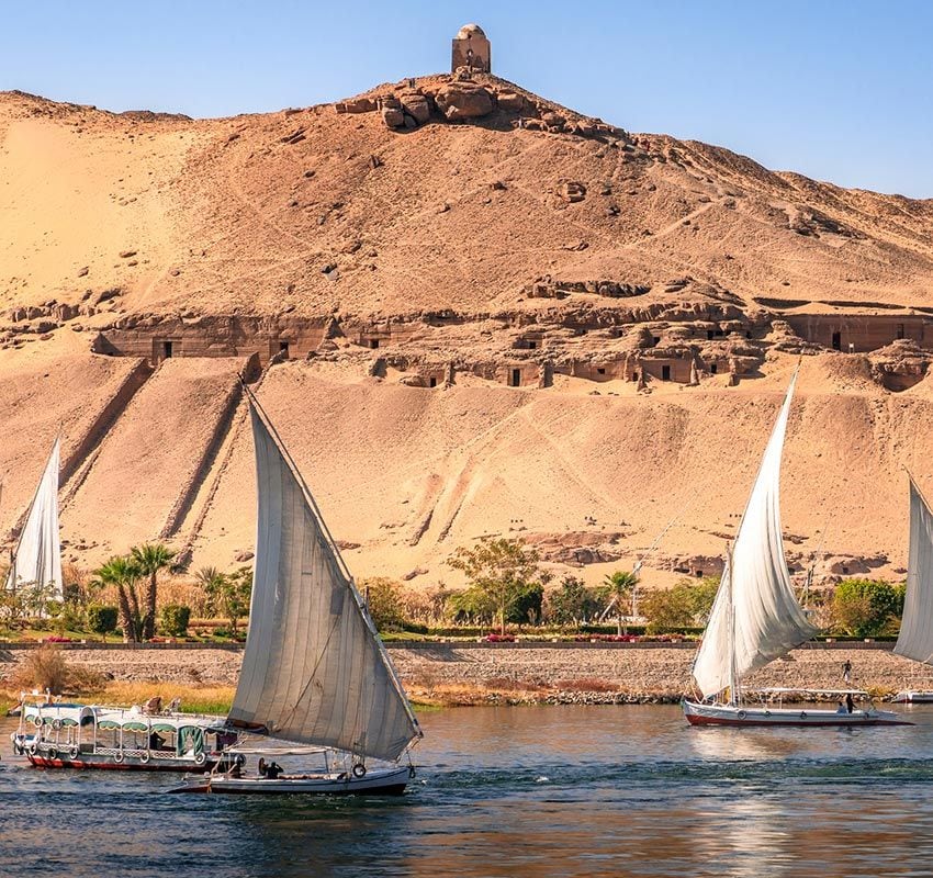 Un crucero por las aguas del Nilo, un viaje para regalarse en diciembre