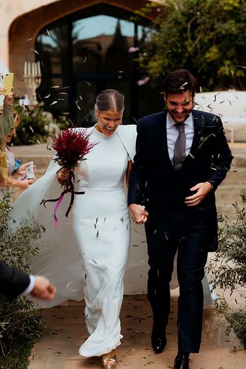 Vestido de novia sencillo