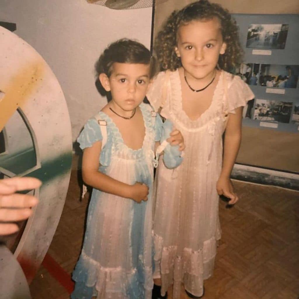 georgina rodr guez y su hermana ivana