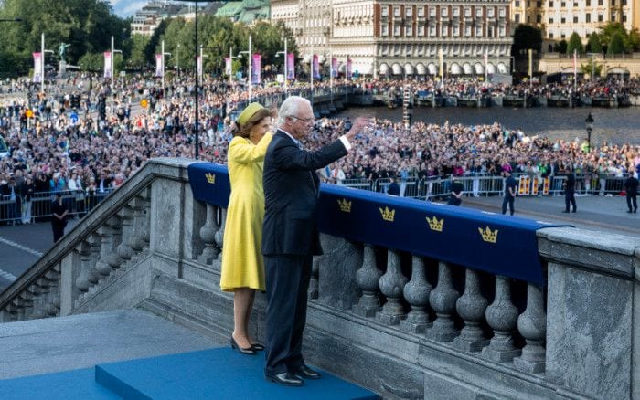 Carlos Gustavo y Silvia de Suecia