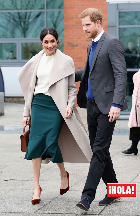 Meghan Markle y su marido el príncipe Harry