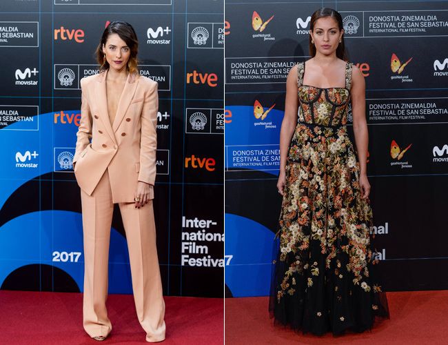 looks de celebrities en Festival de San Sebastián 