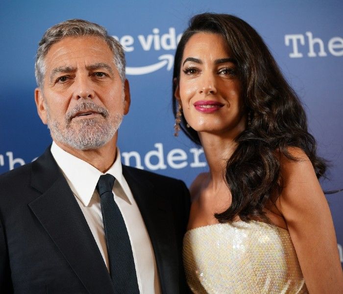 George Clooney y su mujer, Amal Clooney