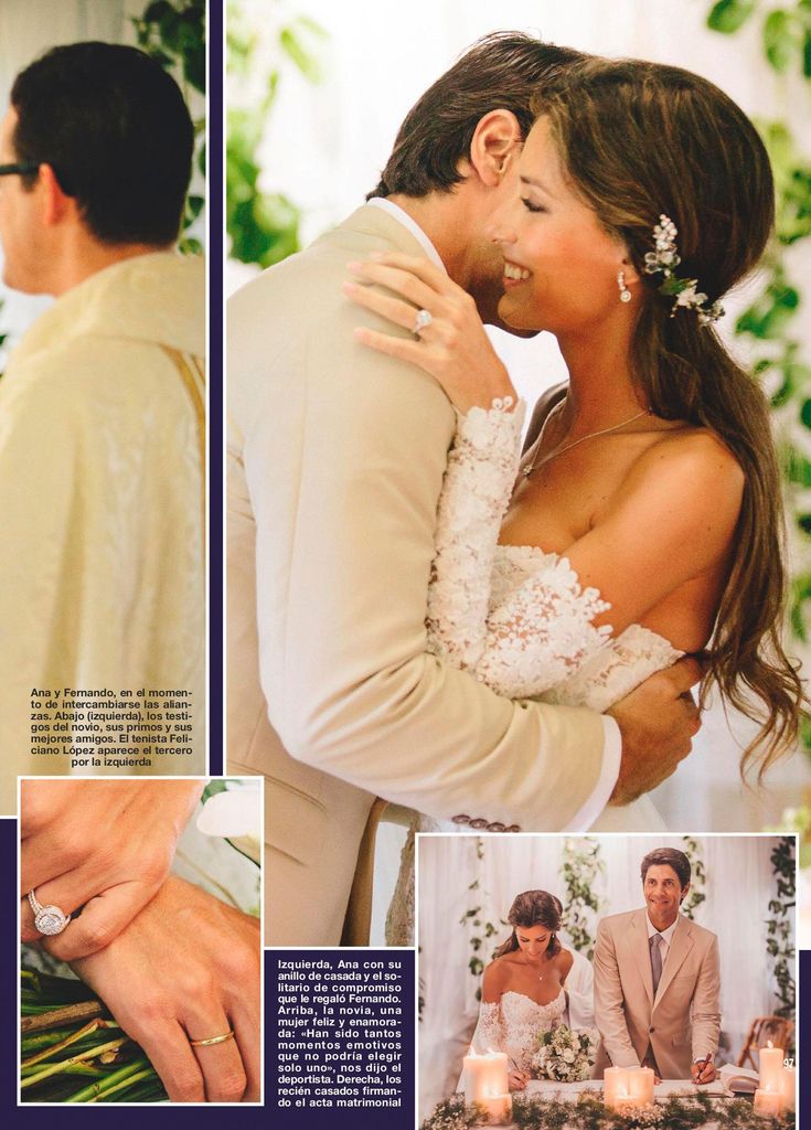 Boda Ana Boyer y Fernando Verdasco HOLA