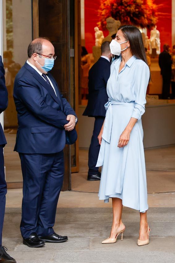 reina Letizia y Miquel Iceta