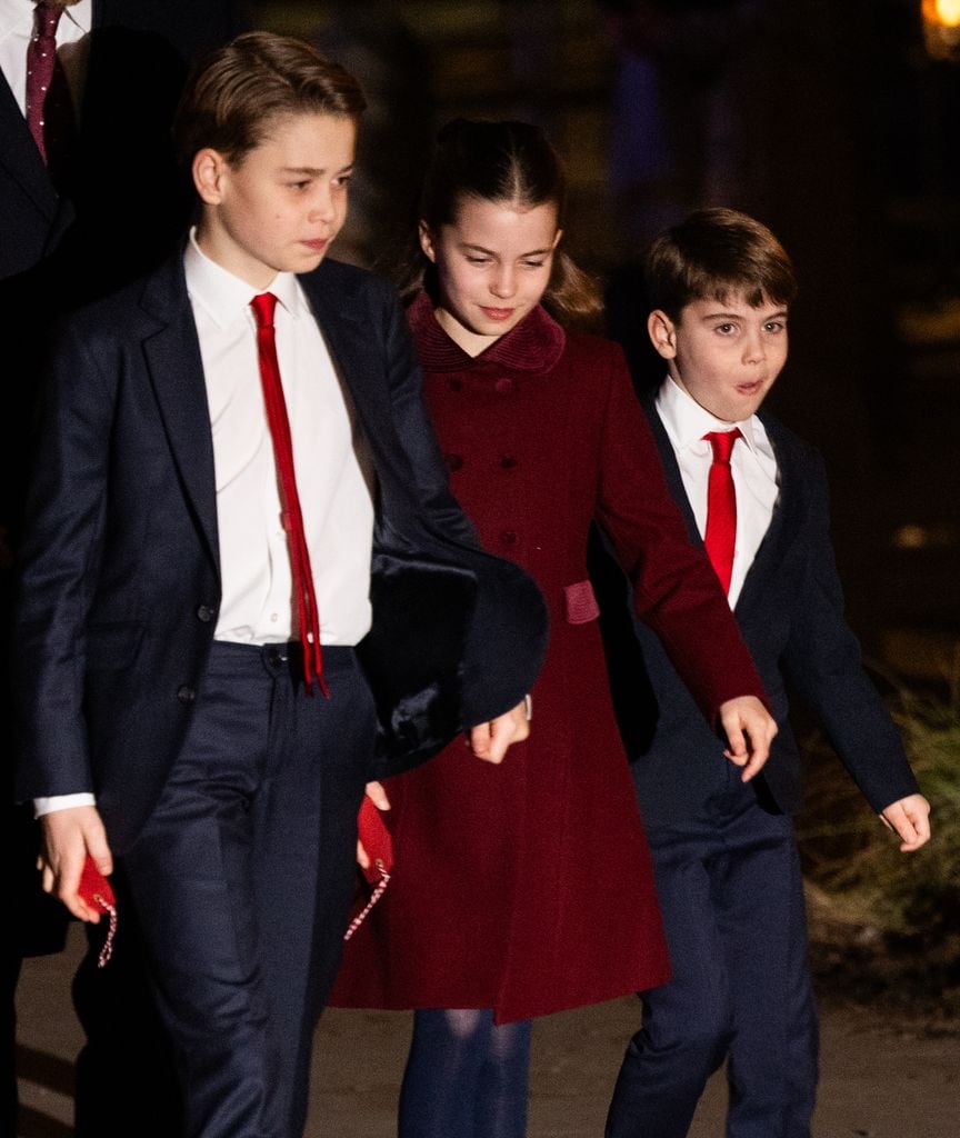 George, Charlotte y Louis