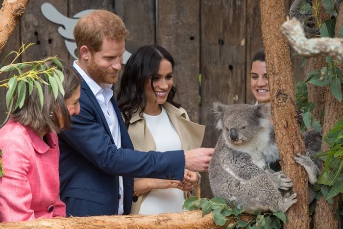 El príncipe Harry y Meghan Markle en Australia