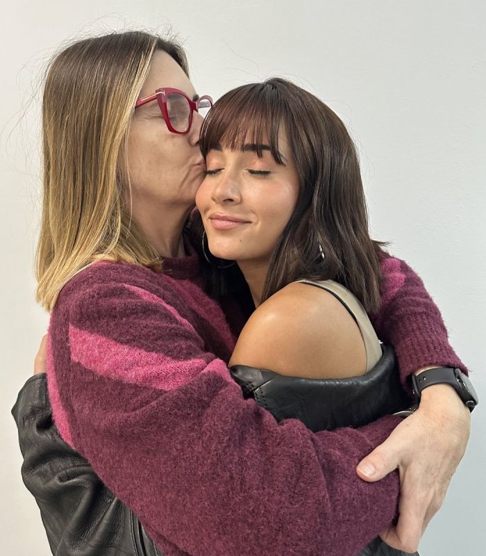 Aitana y Noemí Galera en la Academia