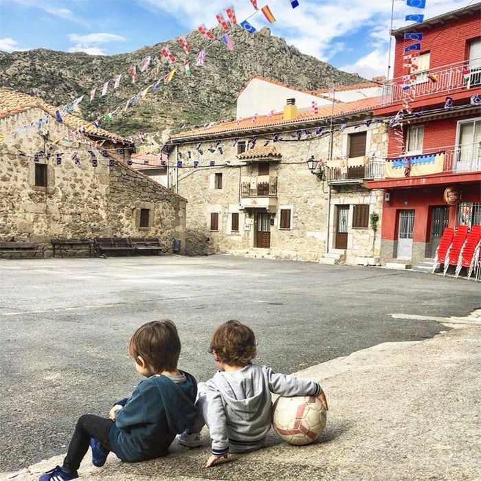 Iker Casillas y Sara Carbonero en Navalacruz