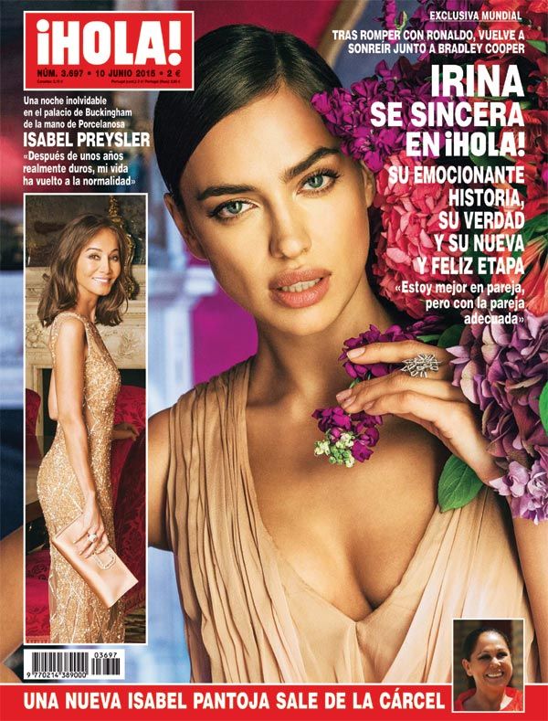 La modelo Irina Shayk se ha sincerado en las páginas de la revista ¡HOLA! en las que ha contado su emocionante historia y su nueva y feliz etapa
