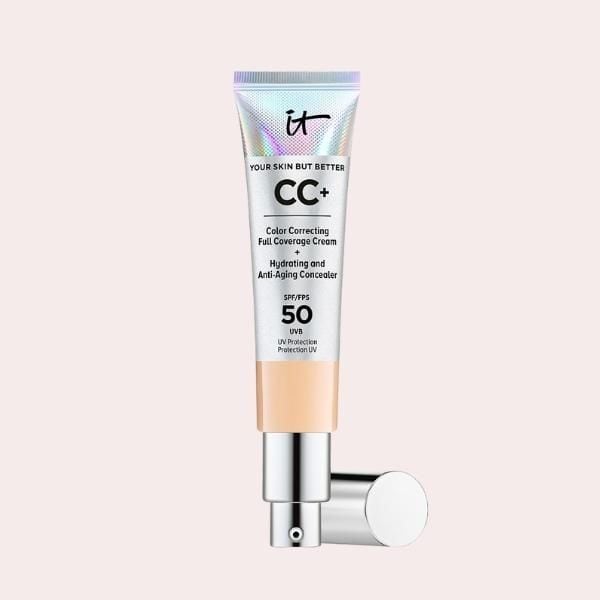 LA MEJOR PARA CORREGIR Y UNIFICAR: CC+ Base De Maquillaje Cobertura Total de It Cosmetics