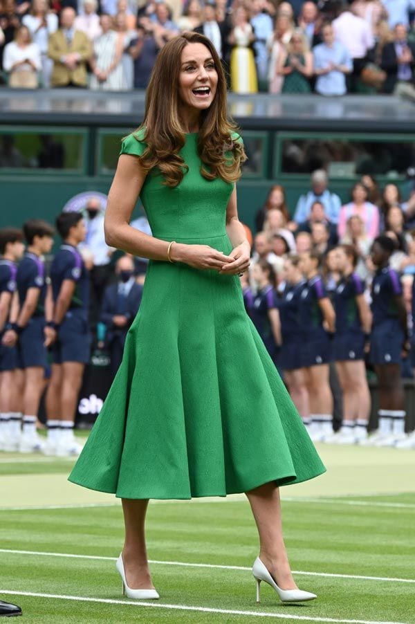 kate middleton vestido verde