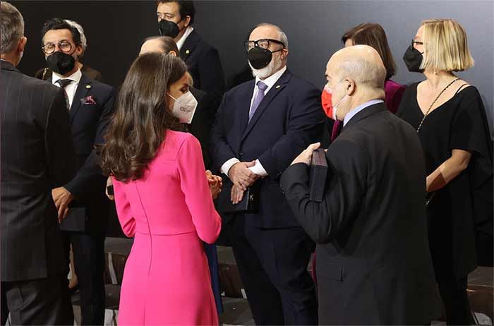 Reina Letizia con Antonio Resines