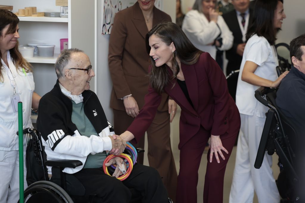  Los reyes Felipe y Letizia en el hospital de Paraplégicos de Toledo 