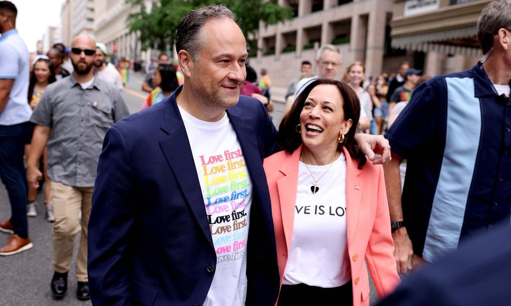 Kamala Harris and husband Doug Emhoff