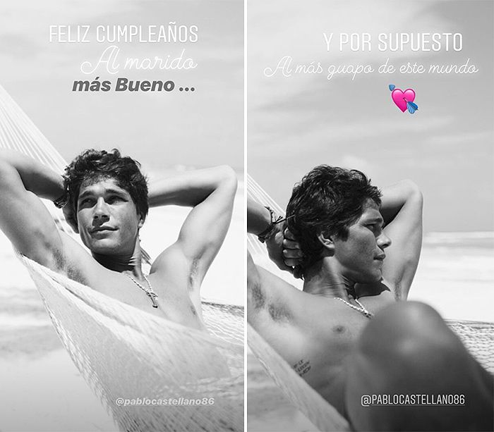 María Pombo felicita a su marido con este mensaje tan romántico