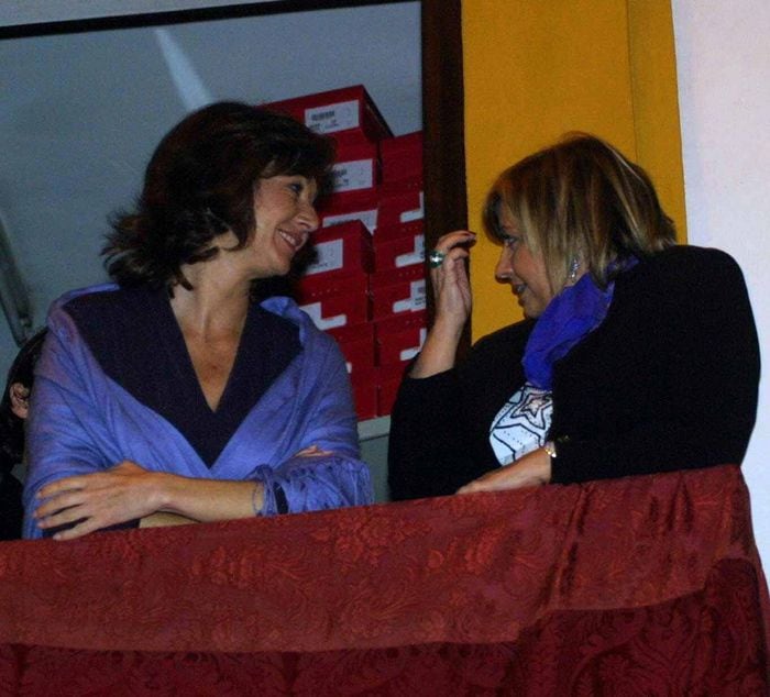 Ana Rosa Quintana con María Teresa Campos