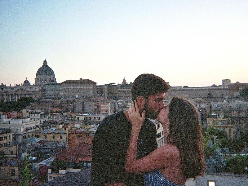 Theo Zidane y su novia 