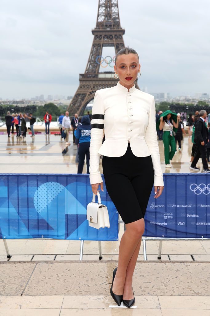 Emma Chamberlain en París para los Juegos Olímpicos. 