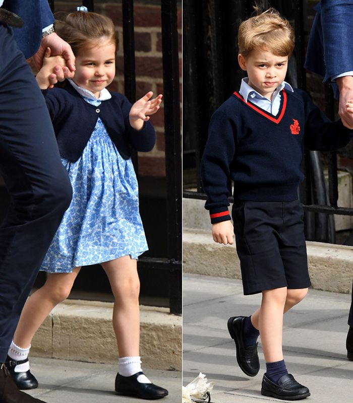 George y Charlotte de Cambridge acuden a conocer a su hermano pequeño