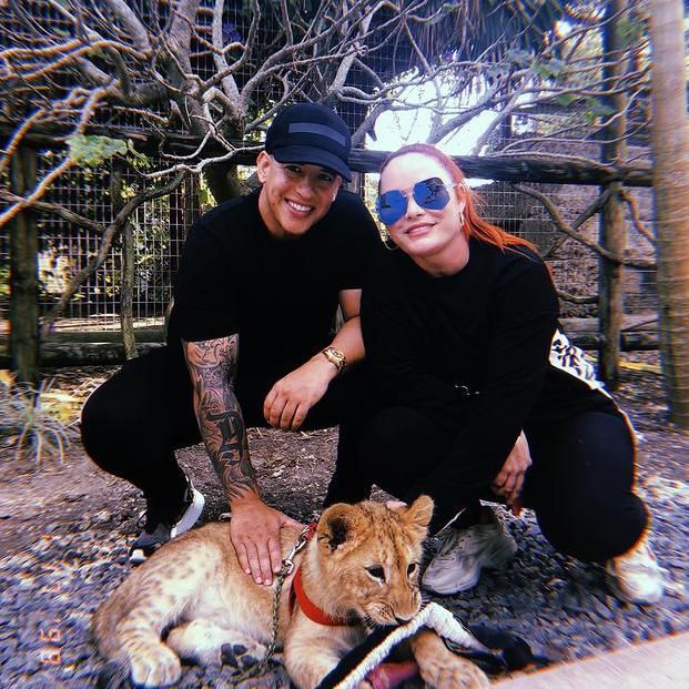 Daddy Yankee y su esposa Mireddys González