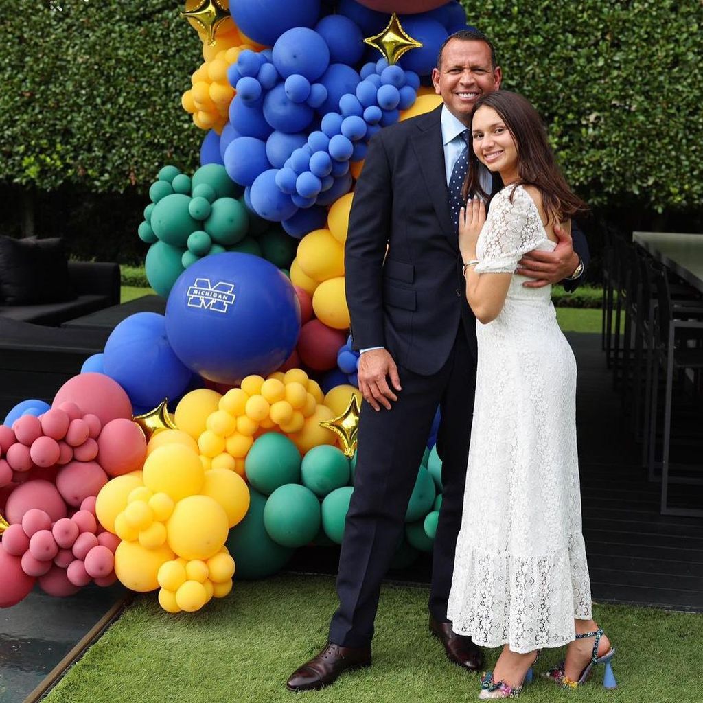 Alex Rodriguez y su hija