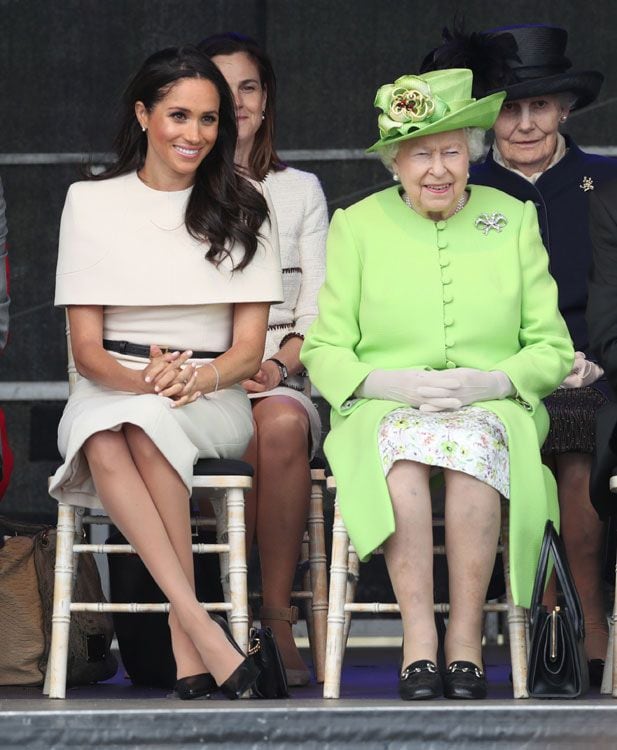 Reina Isabel II maquillaje