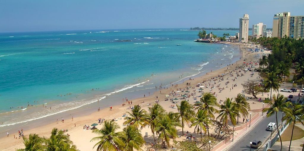 Isla Verde Beach Carolina puerto rico