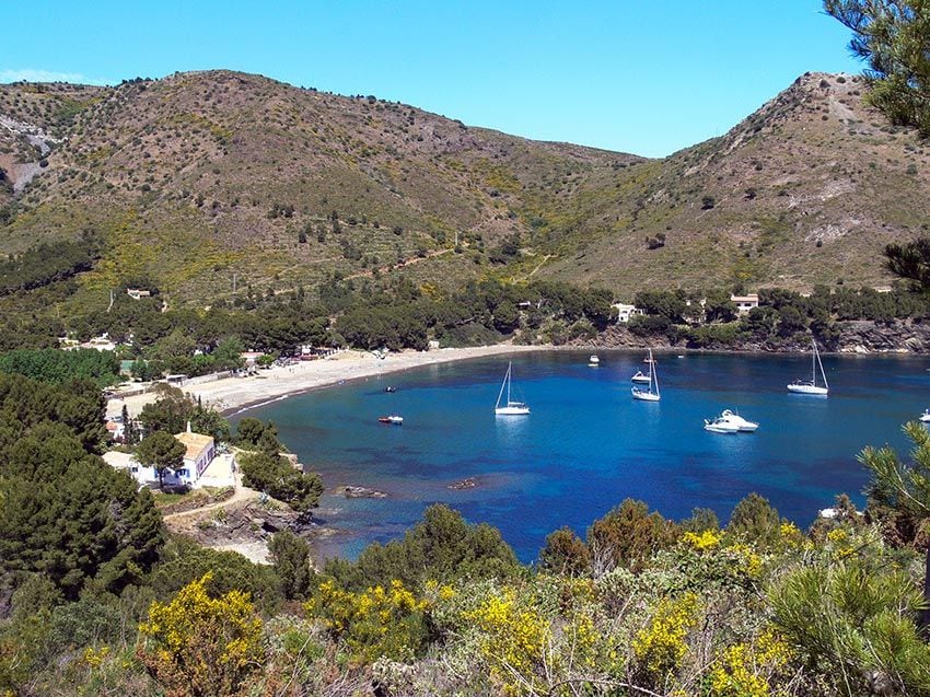 Cala Montjoi en Roses, Costa Brava