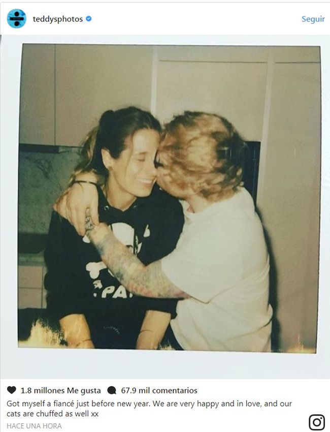 ed sheeran casado con cherry