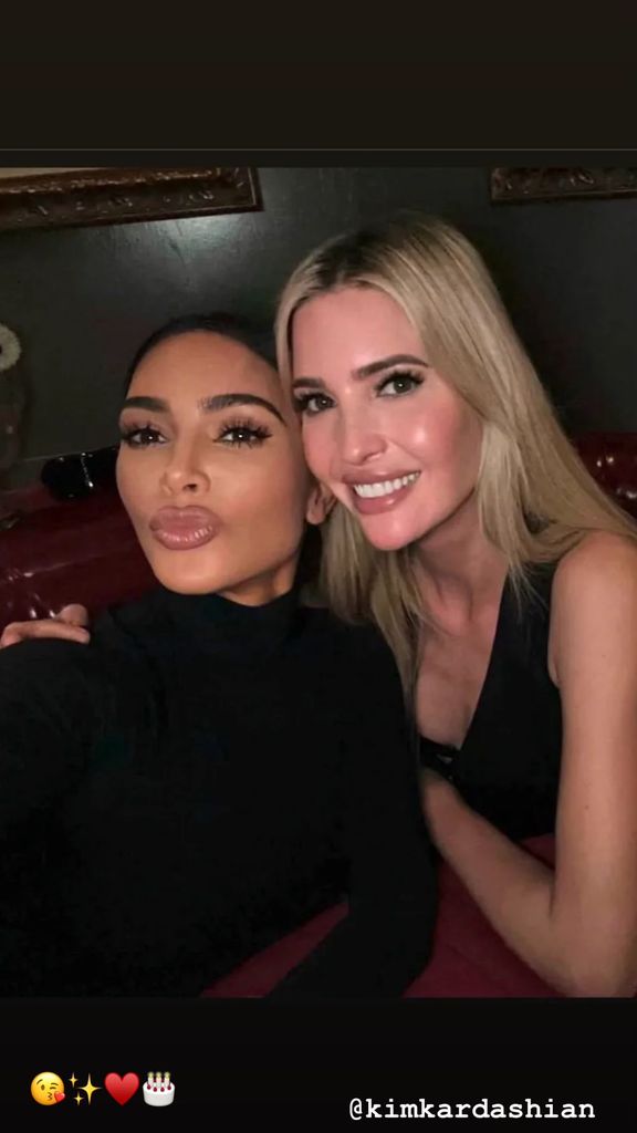 Kim Kardashian e Ivanka Trump