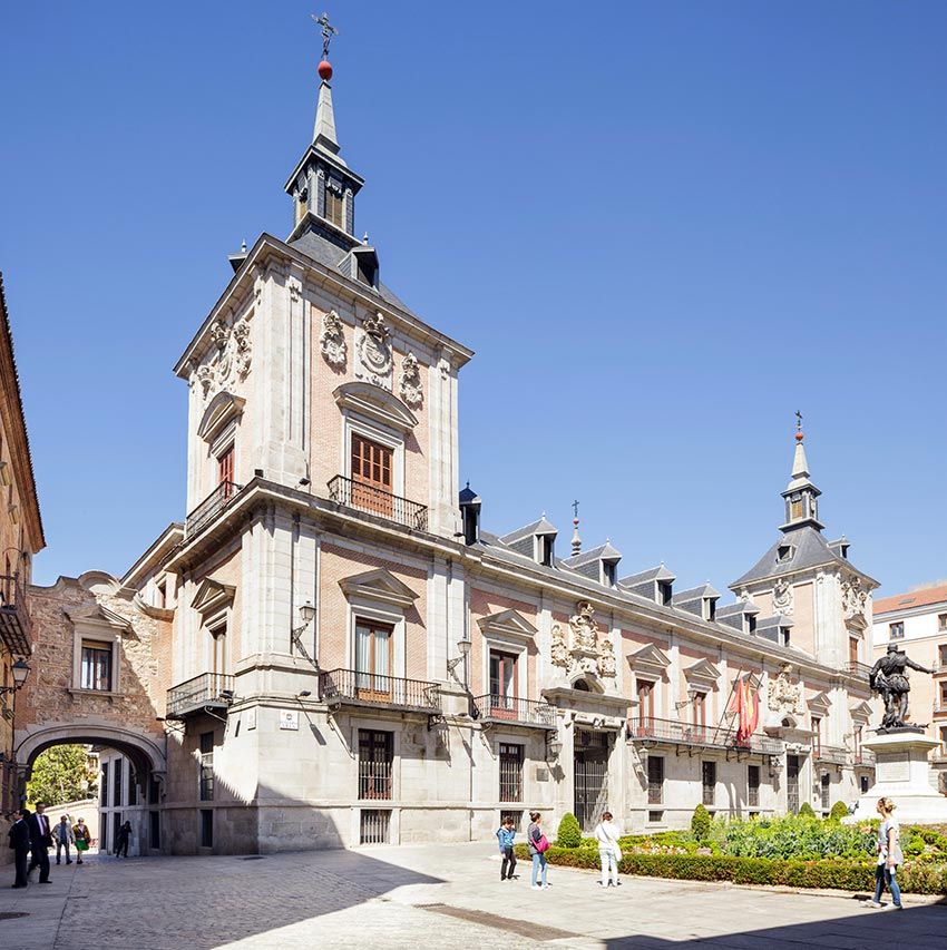 Plaza de la Villa en Madrid