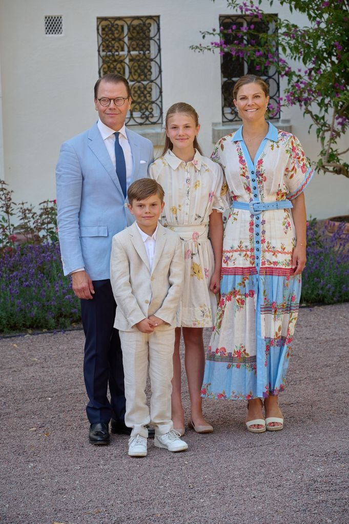 Victoria de Suecia y su familia en el cumpleaños 47 de la princesa heredera