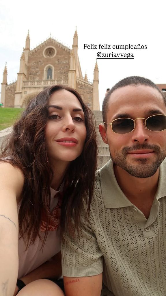 Gonzalo Vega también felicitó a su hermana por su cumpleaños 36. 