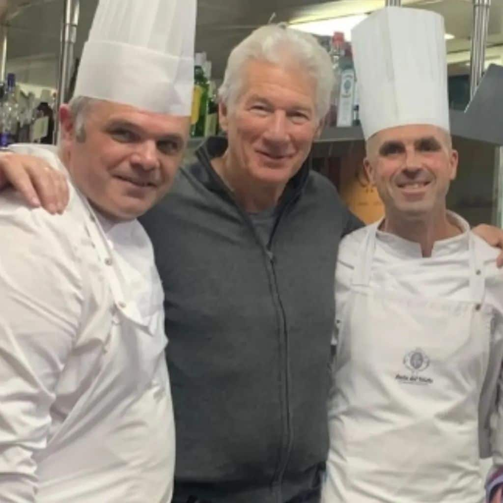 Richard Gere disfruta de una de las mejores cenas de su vida en Granada