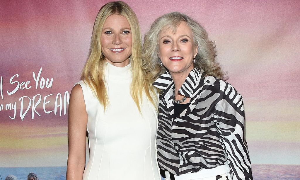 las actrices gwyneth paltrow y blythe danner