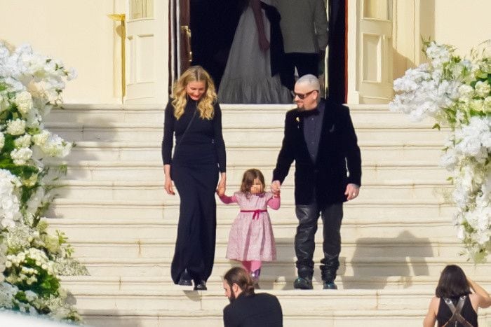 Cameron Diaz en la boda de Sofia Richie