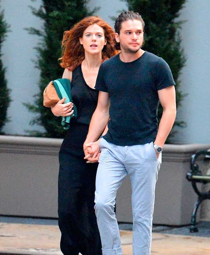 Kit Harington y Rose Leslie