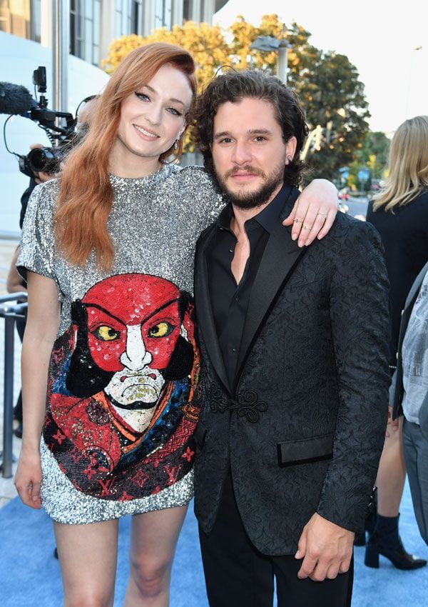 Sophie Turner y Kit Harington